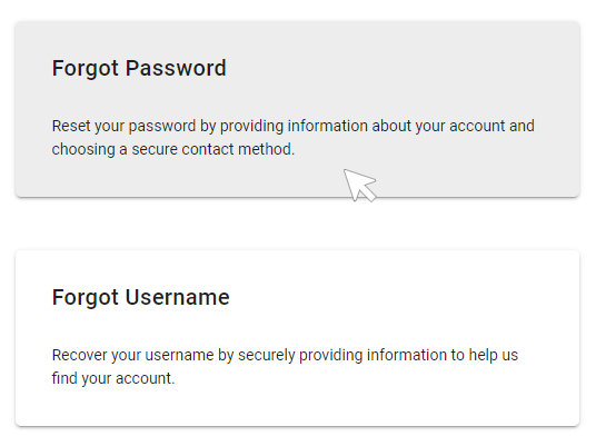 Forgot Password